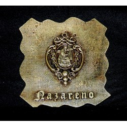 Placa Medalla 39-107 Nazareno Sta. Cruz