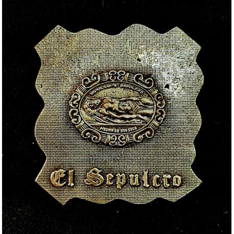 Placa Medalla 39-115 Sepulcro