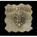 Placa Medalla 39-116 Soledad