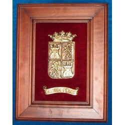 Escudo Castilla y León con Marco REF:112