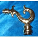 Remate en Bronce remate barra alto 07-206