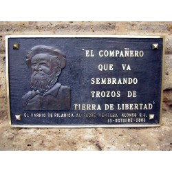 Placa en Bronce 27-004