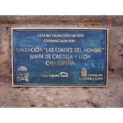 Placa en Bronce 27-024