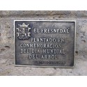 Placa en Bronce 27-032