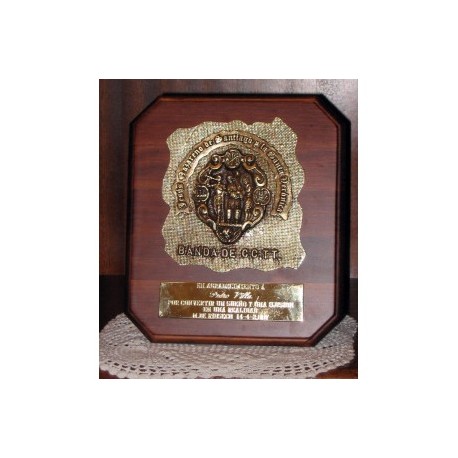 Placa Trofeo 28-004